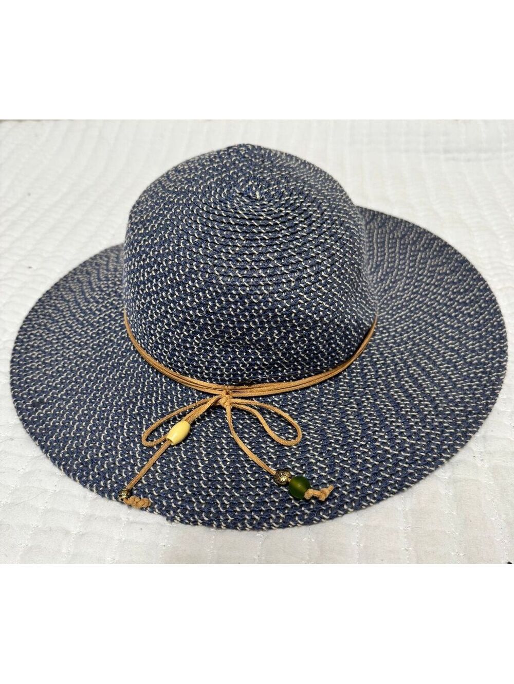 Sunday Afternoons Sol Seeker Wide Brim Sun Hat Blue Lagoon Size M